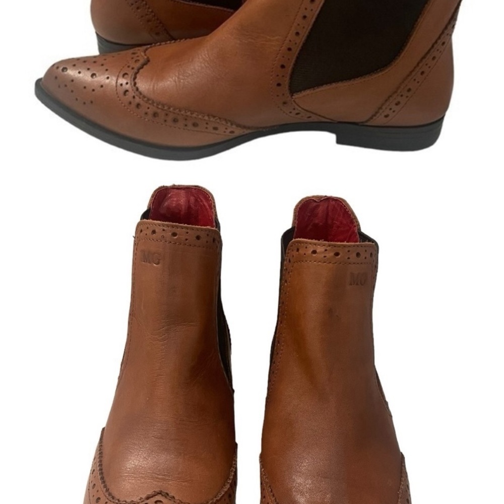Girotti Italian Leather slip on ankle Boot - Picture 2 of 5